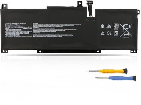 K KYUER BTY-M49 Batteria per MSI Modern 14 B4M B4MW B10M B10MW B10R B10RAS B10RASW B10RBS B10RBSW B11M B11MO B11MOU B11MOL B11SB B11SBU B11SBL Prestige 14 A10M A10SC A10RAS A10RB A10RBS Summit E14