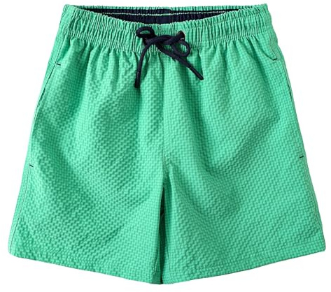 NATUST Jungen Badeshorts Schnelltrocknend Badehose mit Mesh-Futter Strand Shorts
