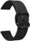 Bracelets de Montres Silicone 20mm, Remplacement Dégagement Rapide pour Femme et Homme (20mm, Noir)