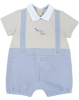 Chicco, Pagliaccetto Neonato, Elegante, in Morbido Cotone, con Comoda Apertura sulla Schiena e a Patello, Designed in Italy, Abbigliamento Neonato 0-24 Mesi