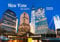 Edition Seidel Premium Kalender New York bei Nacht 2025 Format DIN A3 Wandkalender USA Amerika Big Apple Manhattan Times Square Metropole Skyline
