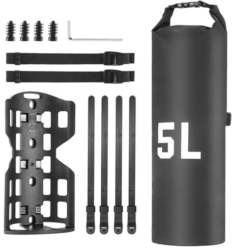 Ysvnlmjy Gabeltasche, abnehmbare, multifunktionale Vorderradgabeltasche – Mountainbike-Ausrüstungstasche, wasserdichte Fahrrad-Packtaschen für Camping, Kajakfahren