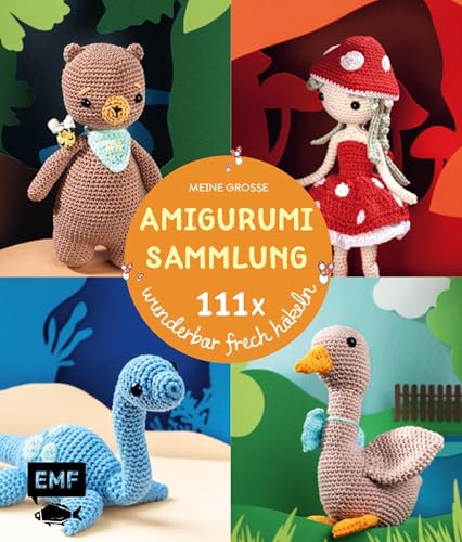 Meine große Amigurumi-Sammlung – 111x wunderbar frech häkeln: Süße Figuren zum Liebhaben: Vier Bücher im Bundle