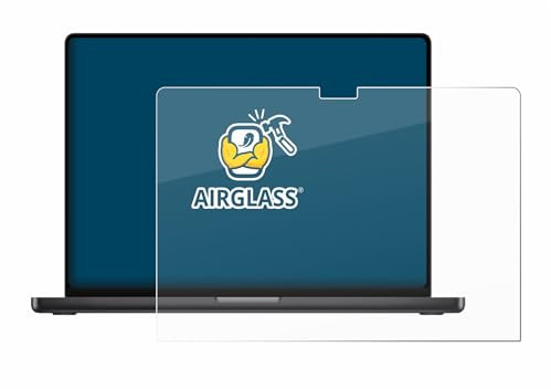 BROTECT Schutzglas für Apple MacBook Pro 16 2024 M4 Schutzfolie Panzer Folie Glas Displayschutz Made in Germany [ 9H, Anti-Fingerprint]