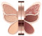 Palette di ombretti a forma di farfalle, 6 colori, opachi, brillanti, palette di ombretti in polvere, palette per trucchi, a lunga durata, impermeabile, per donne e ragazze, 76 g