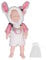 6-Zoll-Reborn-Babypuppe aus Weichem Silikon, Echte Berührungssichere, Solide Kleinkind-Mädchenpuppe Zum Spielen mit Eltern und Kindern, Silikonmaterial, Ideales für
