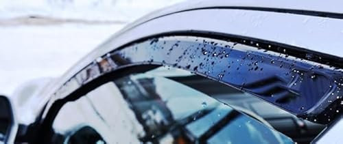 BTDLE Auto Windabweiser für Audi A6 Avant (C8) 2018-2023,Wetterfest Seitenfensterabweiser Luftabweiser Regenabweiser Autofenster