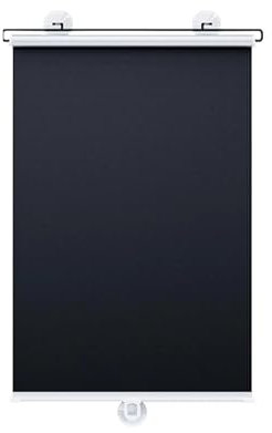 Parasoles Accesorios para Parasol Enrollable para Parabrisas De Coche, Color Negro Versátil Coche Sun Shade(45cmx125cm)