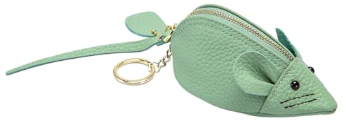 VALICLUD Süße Maus Münzbrieftasche Damen Klein Portemonnaie Für Münzen Schlüssel Karten Handlich Alltag Geschenk 5.71X2.76X2.36In