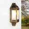Licht-Erlebnisse Wandlampe Antik Außen, Außenwandleuchte Kupfer, Schiffsleuchte, IP44, E27, B:17,5 cm, Außenleuchte Maritim, Terrassenbeleuchtung Außen