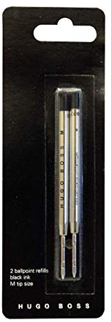 Pack of 2 Refills Ballpoint Pen Black