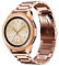 SUNDAREE Compatible con Correa Samsung Galaxy Watch 42MM/S2 Classic/Galaxy Active/Garmin Venu SQ/Amazfit GTS 4/HUAWEI Watch GT 3 42MM,20MM Oro Rosa Mujer Metal Acero Inoxidable Reloj Pulsera Band