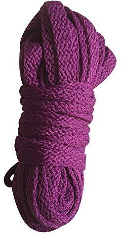 Jamron Colorato Lacci per Stivali al Ginocchio in Tela 3.7M Lungo Viola