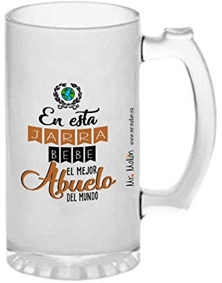 Jarra cerveza Abuelo eres la caña