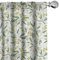 ABAKUHAUS Botanik Vorhänge, Gardinen, Olive Zweige mit Blättern, Fensterbehandlungen für Wohnzimmer Schlafzimmer Dekor, 2 Stück 75 cm b x 245 cm h, Farn-Grün Hellgrün