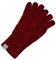 CASH-MERE.CH Edle 100% Kaschmir Handschuhe, Touchscreen tauglich für Damen und Herren (Rot/Postbox Rot, L/XL)