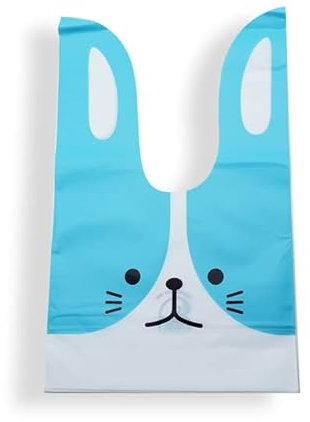 10/20 stücke Hasenohr Taschen Multi Cookie Candy Taschen Für Ostern Party Kekse Snack Backen Verpackung Kinder Geschenke Supplies-M,20 stücke
