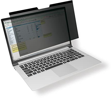 Durable Blickschutzfilter für MacBook Pro® 16 2021, magnetische Befestigung, inkl. Tasche und Reinigungstuch, anthrazit, 515857