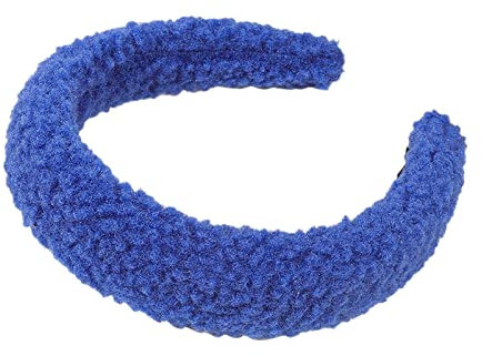 Fasce per capelli in lana di agnello in pile annodato fascia per capelli accessori per lavare la fascia 4 fasce per il sudore