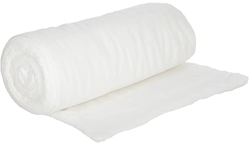 Kerbl TECHNOBASE CottoMull Verbandwatte im Mullumschlag 40 cm x 6 m, weiß