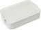 Brabantia - Make & Take Brotdose - Groß - Platz für Sandwiches - Deckel mit Klickverschluss - Gefriergeeignet - Spülmaschinen- & Mikrowellenfest - Light Grey - 25,5 x 16,7 x 6 cm