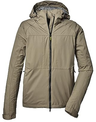 Killtec Herren Kos 12 Mn Jckt Funktionsjacke/Outdoorjacke mit abzippbarer Kapuze