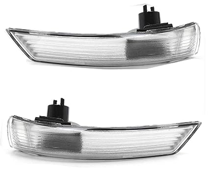 ROBUST Blinkleuchte Blinker Spiegel Rechts & Links für Ford Focus II/III Mk2 Mk3 2004 Weiter Mondeo IV 2007-2015 1538488 1872845 8M51-13B383-AA 8M51-13B383-AB