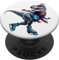 T-Rex Schlittschuhlaufen Tragen Skibrille T-Rex Eislaufen PopSockets mit austauschbarem PopGrip