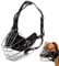 Dog Muzzle Wire Basket - Dog Mouth, Metal Dog Muzzle | Adjustable Dog Muzzle Metal Basket, Comfortable and Breathable Dog Muzzle Secure Wire Massk for Small Medium and Large Dog Biting Barking
