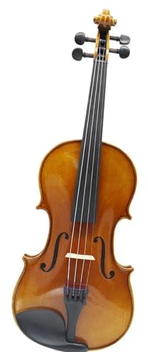 Geige Handgefertigte Lackierte Violine Mit Gemusterter Weißer Kiefernplatte Boden Und Zargen Aus Ahorn(1/16)