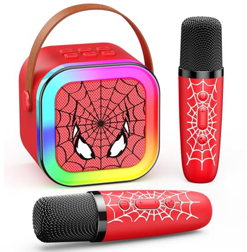 Braxel Karaoke Machine 2 Microphones, Microphone for Kids Toys for 3-12 Year Old Boys Gifts for Kids Microphone Boys Toys Age 3-9 Teenage Boy Gifts for 3-10 Year Old Boys Girls