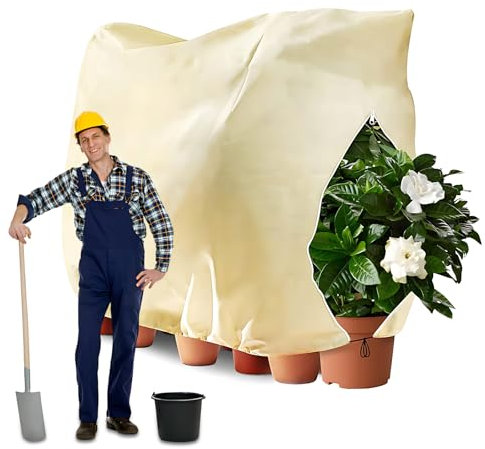 SZSMW Telo Copri Piante - Telo Copertura Piante - Telo Antigelo per Limoni, Pianta Generale per la Protezione Invernale,Lascia Che Le Piante Diventino più Forti