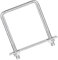 MACHSWON Square U-Bolt,1 Set 304 Stainless Steel M10 U Bolts 100mm(4.02) Inner Width 140mm Length with Nuts and Frame Plate for Automobiles Boat Trailer
