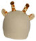 Perfeclan Giraffe Schnee Skihelmbezug Helme Zubehör Bequem Stilvoll Spaß Tragbar Geburtstagsgeschenk Schöne Skihelm Dekoration