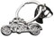 1 Pièce Harley Motorcycle with Helmet Metal Keychain, Porte-clés moto en métal, Cadeau pour hommes et femmes, Pendentif pour les fans de course et de moto, Argent