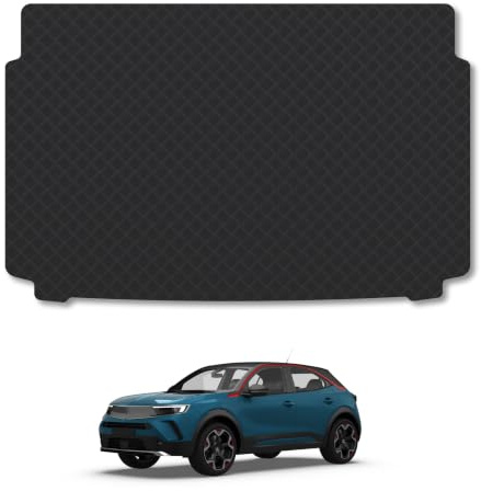 Vauxhall Mokka (2020+) 3mm Rubber Boot Mat | Tailored Fit Durable Boot Liner Full Coverage Protection Waterproof Accessories Easy Clean Anti Slip Made in the UK