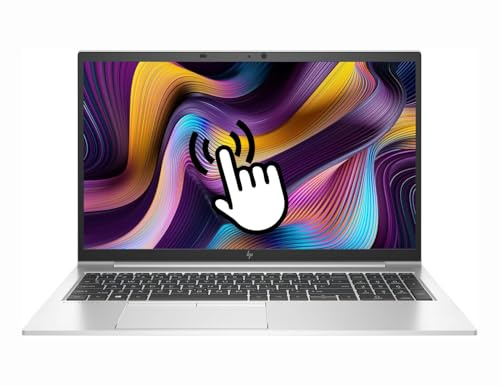 HP EliteBook 850 G8 Touchscreen Business-Laptop, 15,6 FHD-Notebook, Intel Core i5-1145G7, 16 GB RAM, 512 GB SSD, Webcam, US-QWERTY-Tastatur, Windows 11 Pro (Generalüberholt)