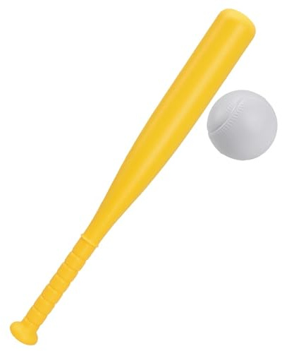Tapallmy Mazza da Baseball in plastica Mazza da Baseball per Bambini – Giocattolo Multifunzionale per Palestra Giallo
