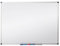 MOB Magnetisches Whiteboard 90x60cm mit Alurahmen und abnehmbare Stiftablage für Büro, Heim und Schule, Magnettafel kratzfest und trocken abwischbar | Magnetboard weiß