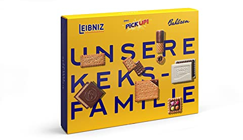 Bahlsen Unsere Keksfamilie - 1er Pack - Keksmischung mit 7 knackigen Kekssorten (1 x 280 g)