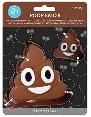 R&M Poop Ausstecher, 2-teiliges Geschenkset, 8,9 cm Standard und 61 cm Mini