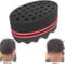 TOSSPER 1 Stück Sponge Haarbürste, Afro Curl Sponge Wave Farber Haarbürste Schwamm Farberwerkzeug Für Afro Spule Haar Magische Schönheit
