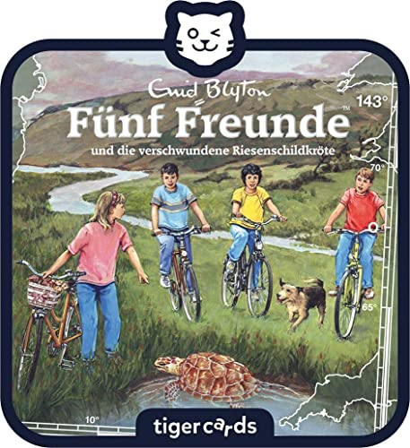 tigermedia tigercard Fünf Freunde Folge 143 die verschwundene Riesenschildkröte Detektiv Geschichte tigerbox Hörbox Kinder Hörspiele Hörbücher