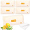 SLequipo 100 pcs Wet Wipes Individually Wrapped, Lemon Travel Wipes, Clean Wipe Individual Wipes Bulk for Travel with Aloe for Butt, Hands, Face Cleaning, Daily Use