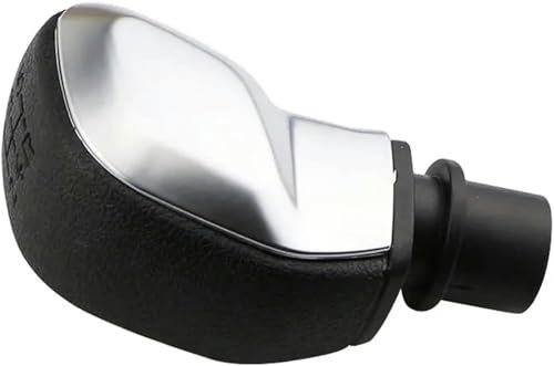 GOODGH - Pomo de Cambio de Marchas para Coche, Palanca de Cambios de Cuero, Palanca de Cambios para Peugeot 208 2012-2020