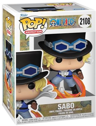 Funko POP! Animation: One Piece - Sabo | Offizieller Fanartikel und Merch - Vinyl Sammelfigur als Regal Deko - Geschenkidee zum Geburtstag für Fans und Sammler
