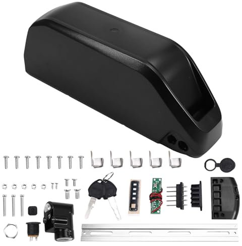 Ohulelks DP-9 EBike Battery Case for 91PCS 18650 Cells Box Electric Bicycle Battery Case for DIY Downtube Battery 36V