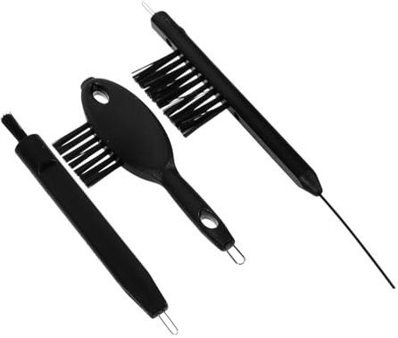 SHERCHPRY 3pcs Hearing Aid Cleaning Kit Ear Cleaner Brush for Earwax Removal and Hearing Aid Maintenance