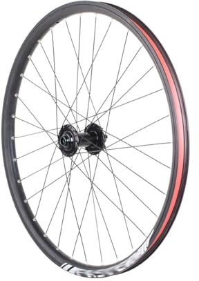 24/26/27,5/29'' Ruota MTB Perno Passante Ruote Anteriori E Posteriori Doppio Strato Cerchi In Lega Di Alluminio Freno A Disco Mozzi 32H Per 7-12 Velocità(Front 15x110m,24in)