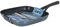Quttin - Parrilla Asadora Antiadherente de inducción Venus con Mango. Para todo tipo de cocinas. Aluminio Forjado Doble Capa. Resistente Duradera Calidad. Color Azul. Parrilla Cuadrada 28 cm